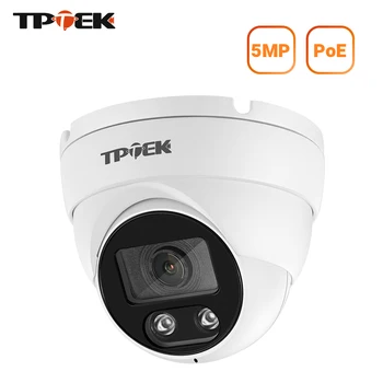 5MP PoE IP камерасының бақылау қауіпсіздігін қорғау CCTV бейне ішкі сыртқы аудио камералары NVR жүйесіне арналған 2,8 мм XMEye H.265 камерасы