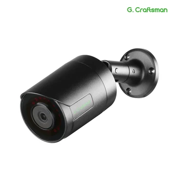 6MP POE IP камерасы Аудио Адам көлігін анықтау IR CCTV бейнебақылау қауіпсіздігі Hikvision Үйлесімді RTMP G.Craftsman