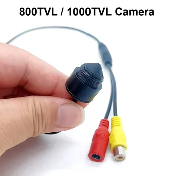 800TVL / 1000TVL аналогтық CCTV шағын теледидар камерасы 3,7 мм объективі бар СКД мониторы үшін ішкі пайдалану