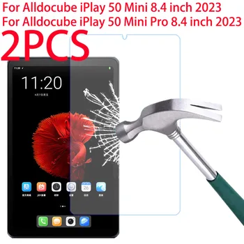 Alldocube iPlay 50 Mini 8,4 дюймдік 2023 iPlay50 Mini Pro үшін 2 дана 9 сағаттық шыңдалған шыны экран қорғаушысы