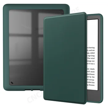 Amazon Kindle Paperwhite 2021 корпусына арналған мөлдір акрилді артқы қабығы бар магниттік негіз 11-ші буын (6,8