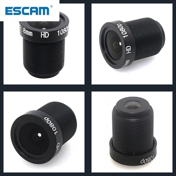 ESCAM 1080P 2.8/3.6/6mm CCTV объективі Қауіпсіздік камерасының объективі M12 2MP диафрагмасы F1.8, 1/2.5