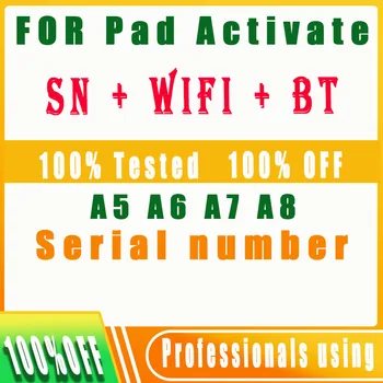 IPAd mini үшін SN сериялық нөмірі 2 3 4 iPadAir 1 2 IPAd 6 7 pro pro2 SN сериялық нөмірі WIfi нұсқасын жөндеуге арналған WIfi BT мекенжайы