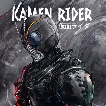 Kamen Rider ҚАРА КҮН аниме футболкасы Жазғы дем алатын модальды қысқа жеңді унисекс футболка Винтаж Жапония Манга жанкүйерлері кездейсоқ футболканы киеді