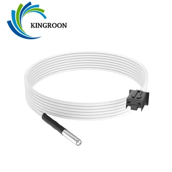 KINGROON 1 дана 3D принтері 100K Ом NTC 3950FB термисторы 1м/2м кабель температура сенсоры 3D принтер бөліктеріне арналған RepRap экструдері