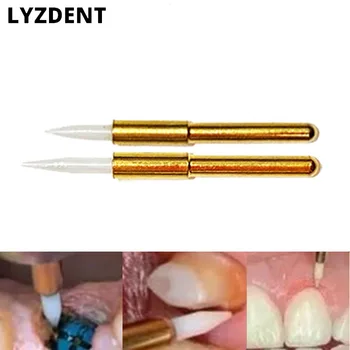 LYZDENT стоматологиясы Тістерді тартуға және гиперпластикалық қызыл иекті кесуге арналған керамикалық жұмсақ тіндік қайшы Тіс имплантатының ұшы 21мм 23мм
