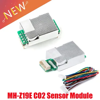 MH-Z19E CO2 сенсор модулі CO2 мониторына арналған көмірқышқыл газы газ сенсоры 400-5000 ppm UART PWM шығысы