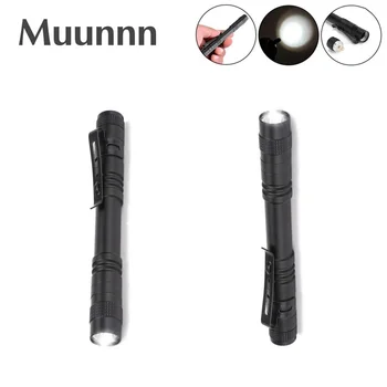 Muunnn Mini LED 1000 люмен фонарь қалтасы Ультра жарқын жоғары люмен қол қалам шамы linterna кемпингке арналған жарықдиодты шам