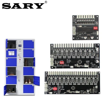 RS485 сериялық байланыс электр құлпын басқару тақтасы интеллектуалды сауда автоматы шкафының есігі көп арналы басқару тақтасы