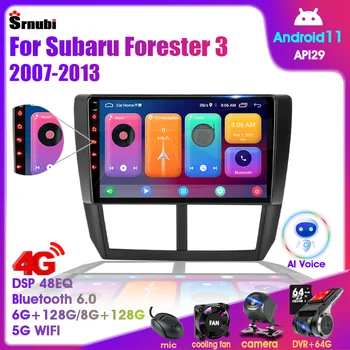 Subaru Forester 3 SH 2007-2013 арналған Android автомобиль радиосы Impreza мультимедиялық ойнатқышы 2din бас блогы стерео бейне Carplay динамигі Аудио
