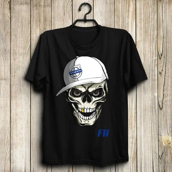 Volvo Fh Skull Ер адамның АҚШ футболкасы Ерлерге арналған күнделікті қысқа жеңдерге арналған футболкалар