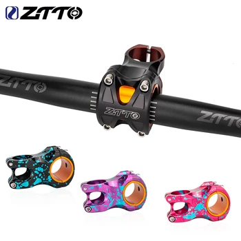 ZTTO MTB велосипед өзегі CNC 35 мм 31,8 мм руль Ультра жеңіл 0 градусқа көтерілетін берік DH AM Enduro 28,6 мм рульдік тау велосипеді