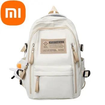 Колледж студенттеріне, орта мектеп оқушыларына арналған Xiaomi жаңа рюкзактары, сыйымдылығы жоғары жұптарға арналған сәнді рюкзактар, ерлер рюкзактары