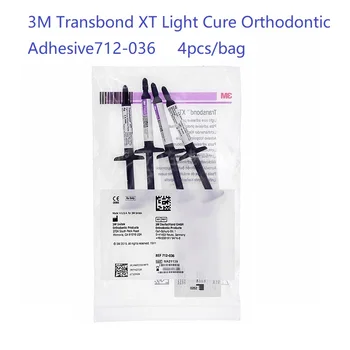 Стоматологиялық ортодонтиялық желім 3M Transbond XT 712-036 Стоматологиялық ортодонтиялық байланыс 3MTransbond XT Жеңіл емдеуге арналған жабысқақ праймер 712-035