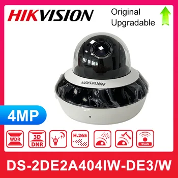 Түпнұсқа Hikvision Mini PTZ DS-2DE2A404IW-DE3 және DS-2DE2A404IW-DE3/W Wifi сымсыз 2 дюймдік IR POE 4MP желі жылдамдығы күмбезді камера