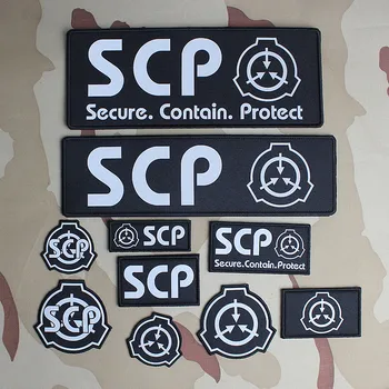 Қауіпсіз қорғаныс шағылыстыратын патчтар SCP Foundation Мобильді жұмыс тобы Көрсеткі логотипі Табиғи құбылыс Тактикалық рюкзак белгісі