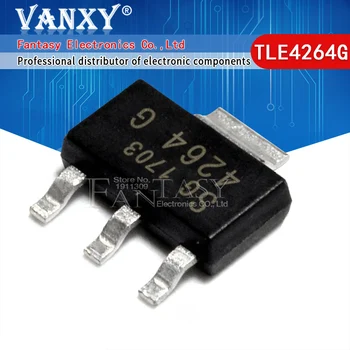 10 дана TLE4264G TLE4266G SOT223 TLE4264 TLE4266 SOT-223 4264G SOT LDO төмен түсу реттегіші чип транзисторы
