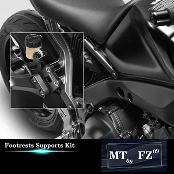 2021 YAMAHA MT09 FZ09 MT-09 MT 09 үшін жаңа мотоцикл керек-жарақтары Артқы педальды түсіру жинағы EVO жолаушылар аяқтарының тіректері жинағы