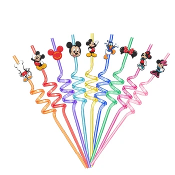 8 дана Disney Kawaii Mickey Mouse экшн фигурасы сабан мультфильм Минни аниме фигурасы Нәресте душына арналған туған күн кеші балаларға арналған ойыншықтар
