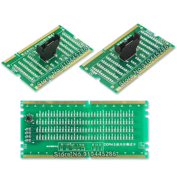 DDR2 DDR3 аналық плата жад ұясы Диагностикалық анализатор DDR4 жарықдиодты сынақ картасы CPU жарық сынағы Жалған жүктеме 1150 1151 1155 1156 Розетка