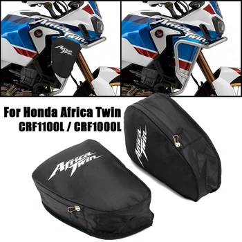 Honda Africa Twin CRF1000L шытырман оқиғалы спорт құралдарын орналастыруға арналған мотоцикл жақтауының апатқа арналған сөмкелері