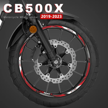 Honda CB500 CB 500X 500 X 2019-2023 2020 2022 үшін мотоцикл дөңгелегі жапсырмасы су өткізбейтін жиек жапсырма жолағы CB500X аксессуарлары 2021