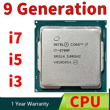 Intel Core i5 - 9600KF 9400 9600 F K i7 9700KF 9700 i3 9100f 3.7 гГц пайдаланылған алты ядролы алты жіпті процессор процессоры 9M 95W LGA 1151