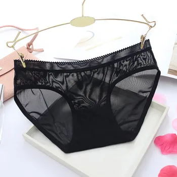 Low Waist Mesh Womens Panties Seamless Comfortable Sexy Briefs Solid Color Breathable Ladies Underwear Knickers Truss Әйелдер