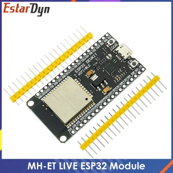 MH-ET LIVE ESP32 әзірлеу тақтасы WIfi+Bluetooth ультра төмен қуат тұтыну қос ядролы ESP-32 ESP-32S Ұқсас ESP8266 CH9102X