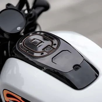 Sportster S 1250 SportsterS үшін 3D көміртекті мотоцикл жапсырмасының резервуар төсемінің жапсырма жинағы