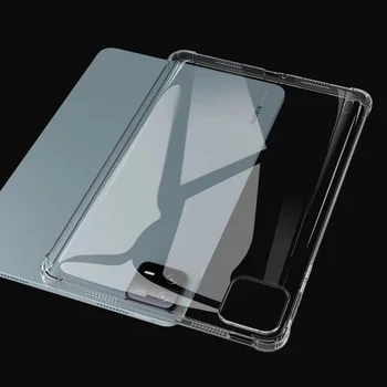 Xiaomi Pad үшін TPU силикон корпусы 6 max 14 Xiaomi Pad үшін соққыға төзімді қорғаныс қақпағы 6 6 Pro 11 дюймдік корпус Мөлдір қабық