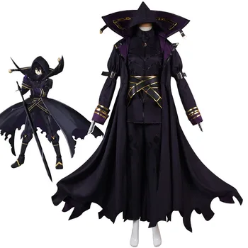 Аниме Shadow Cosplay Cid Kagenou костюміндегі ерекшелік Shadow Garden Хэллоуин костюмінің жетекшісі Ересектерге арналған сәнді киім плащы