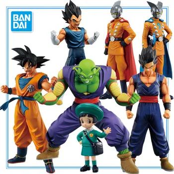 Түпнұсқа BANDAI Ichiban Kuji Dragon Ball Супер Қаһарман Gohan Gamma 1 2 Piccolo Goku Vegeta Коллекциялық аниме экшн фигуралары Ойыншықтары
